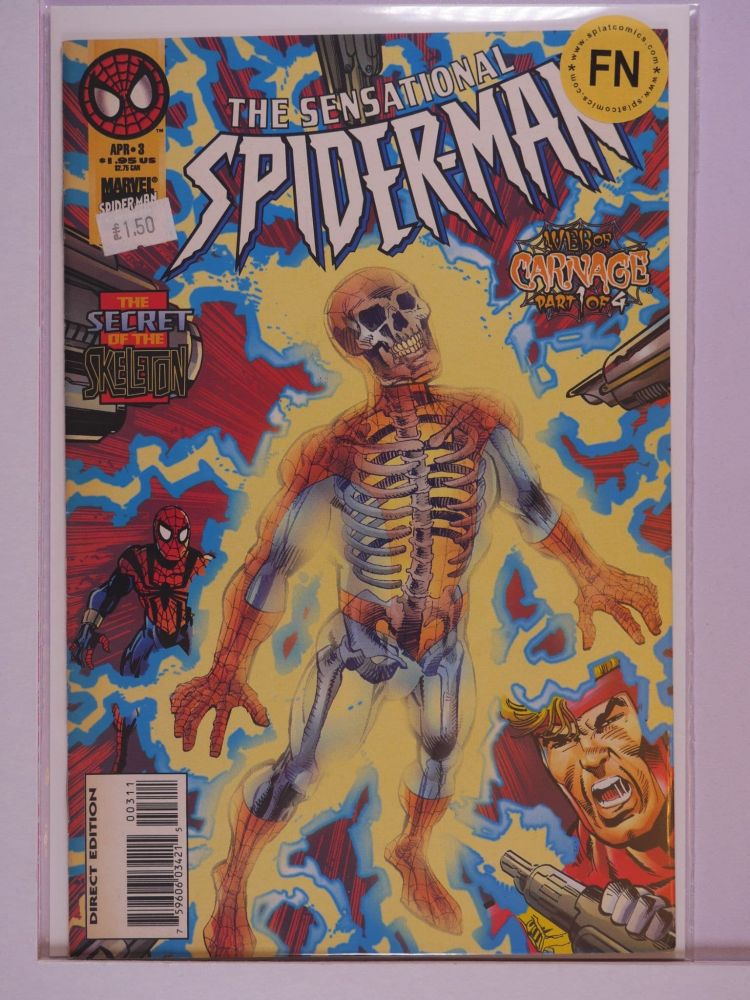 SENSATIONAL SPIDERMAN (1996) Volume 1: # 0003 FN