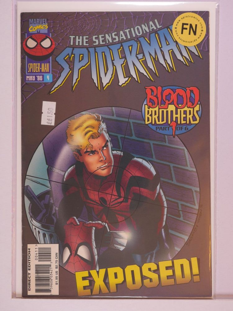 SENSATIONAL SPIDERMAN (1996) Volume 1: # 0004 FN