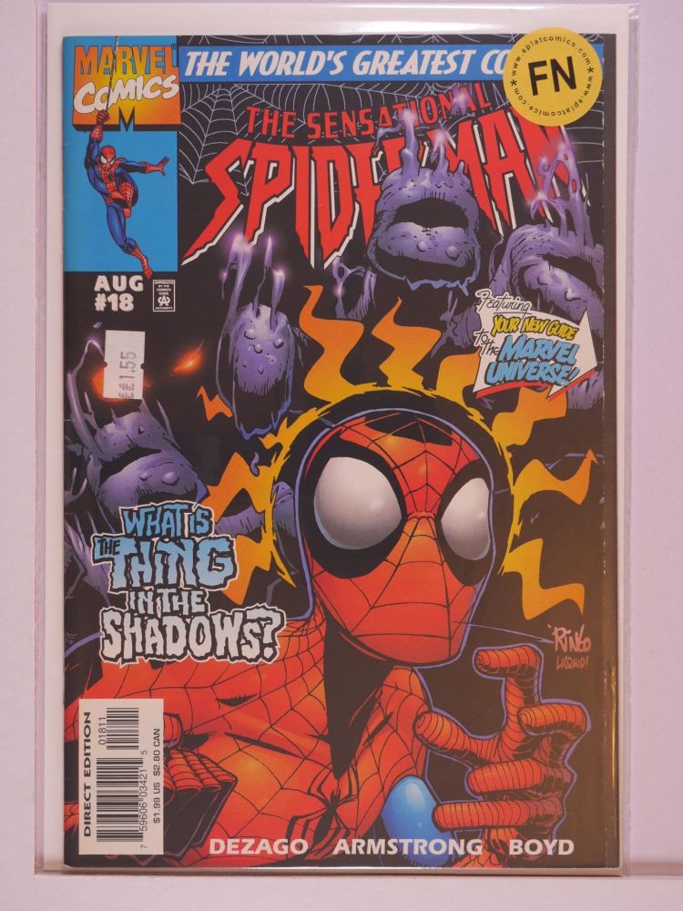 SENSATIONAL SPIDERMAN (1996) Volume 1: # 0018 FN