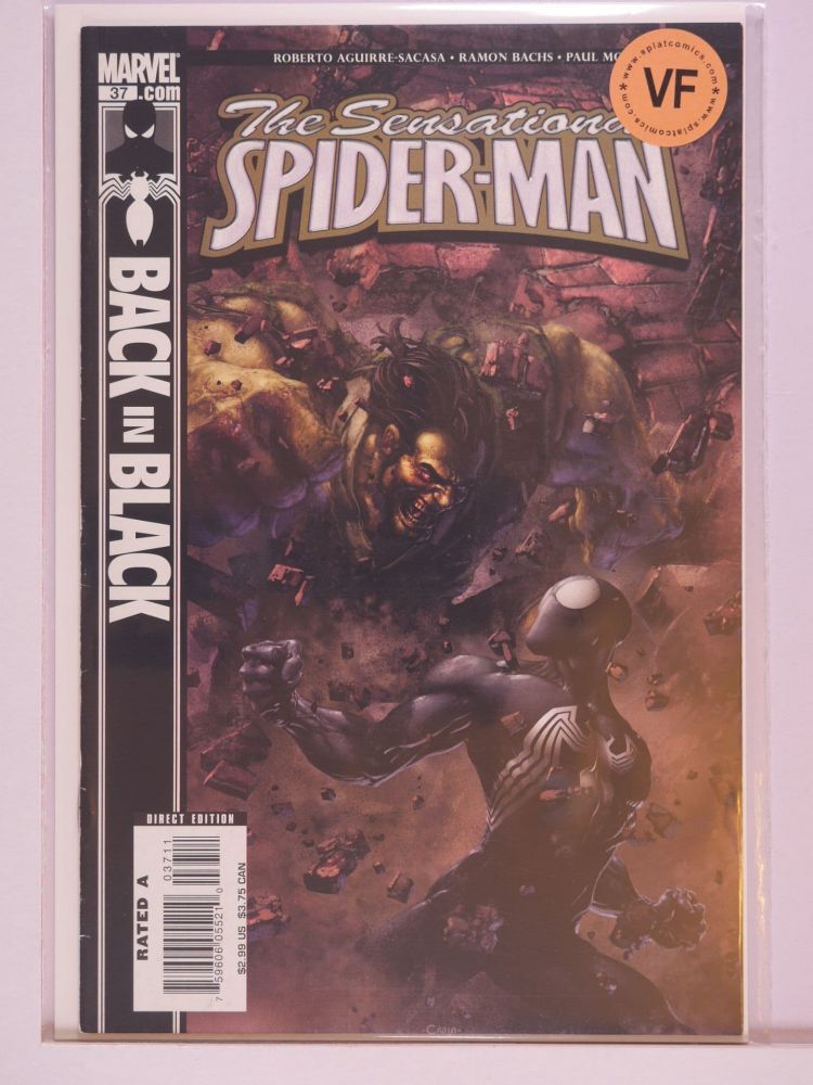 SENSATIONAL SPIDERMAN (2006) Volume 2: # 0037 VF PREVIOUSLY MARVEL KNIGHTS SPIDERMAN