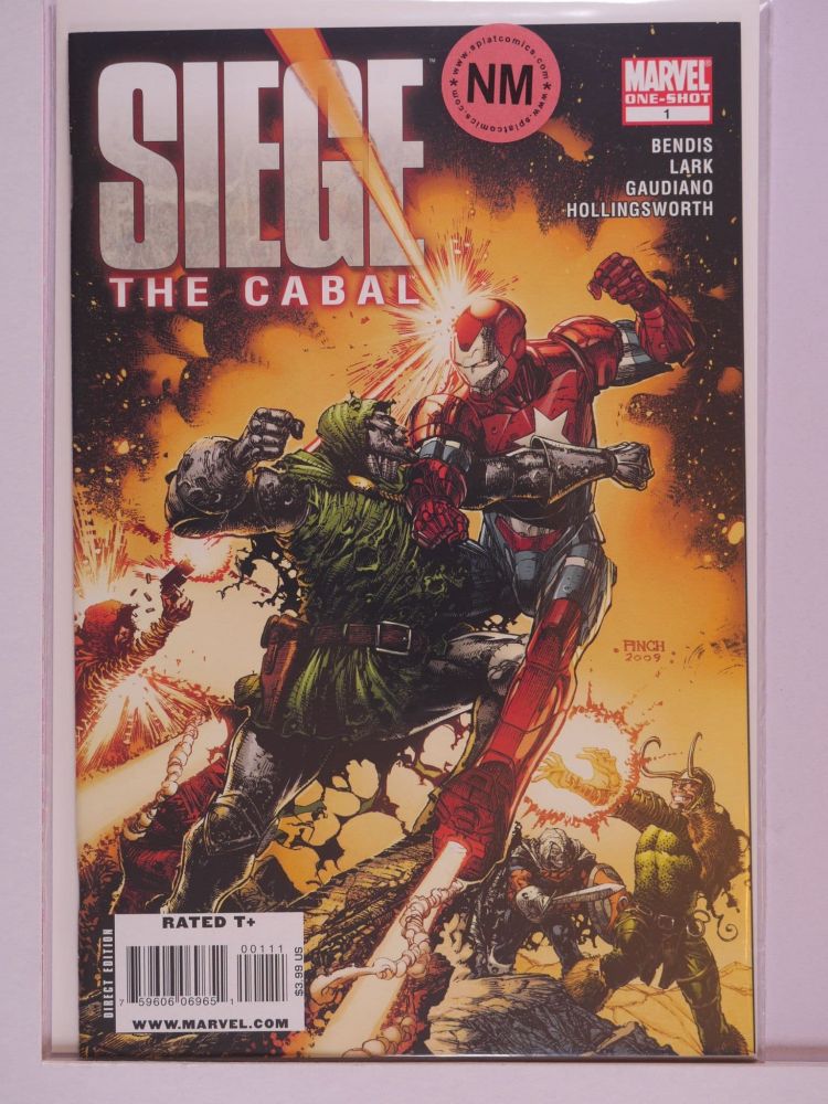 SIEGE THE CABAL (2010) Volume 1: # 0001 NM