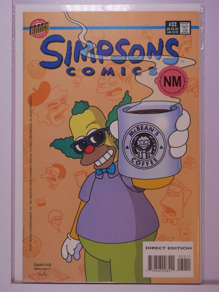 SIMPSONS COMICS (1993) Volume 1: # 0032 NM