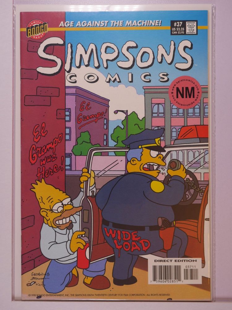 SIMPSONS COMICS (1993) Volume 1: # 0037 NM