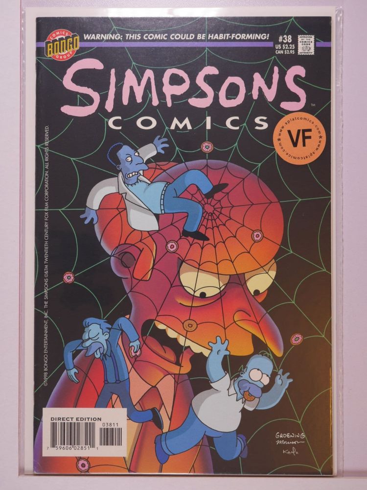 SIMPSONS COMICS (1993) Volume 1: # 0038 VF