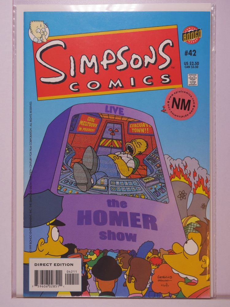 SIMPSONS COMICS (1993) Volume 1: # 0042 NM