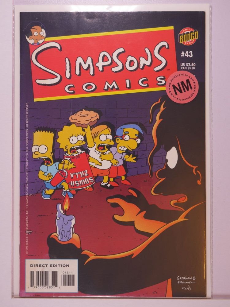 SIMPSONS COMICS (1993) Volume 1: # 0043 NM