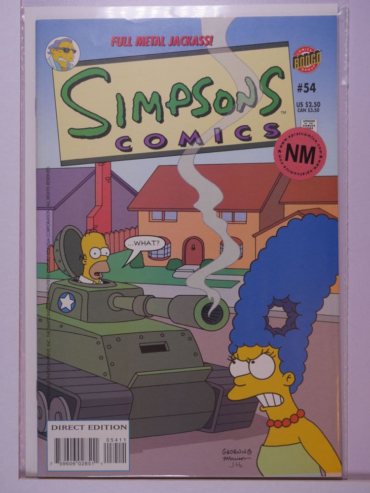 SIMPSONS COMICS (1993) Volume 1: # 0054 NM