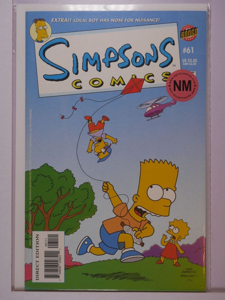 SIMPSONS COMICS (1993) Volume 1: # 0061 NM