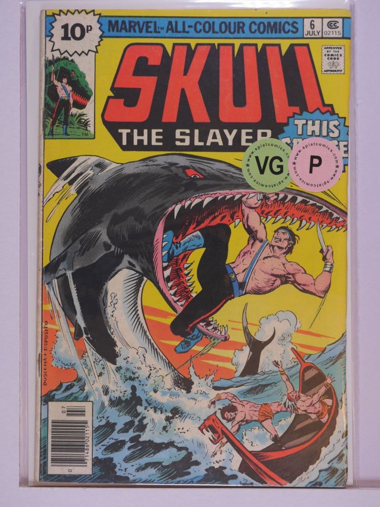 SKULL THE SLAYER (1975) Volume 1: # 0006 VG PENCE