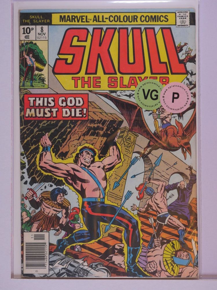 SKULL THE SLAYER (1975) Volume 1: # 0008 VG PENCE