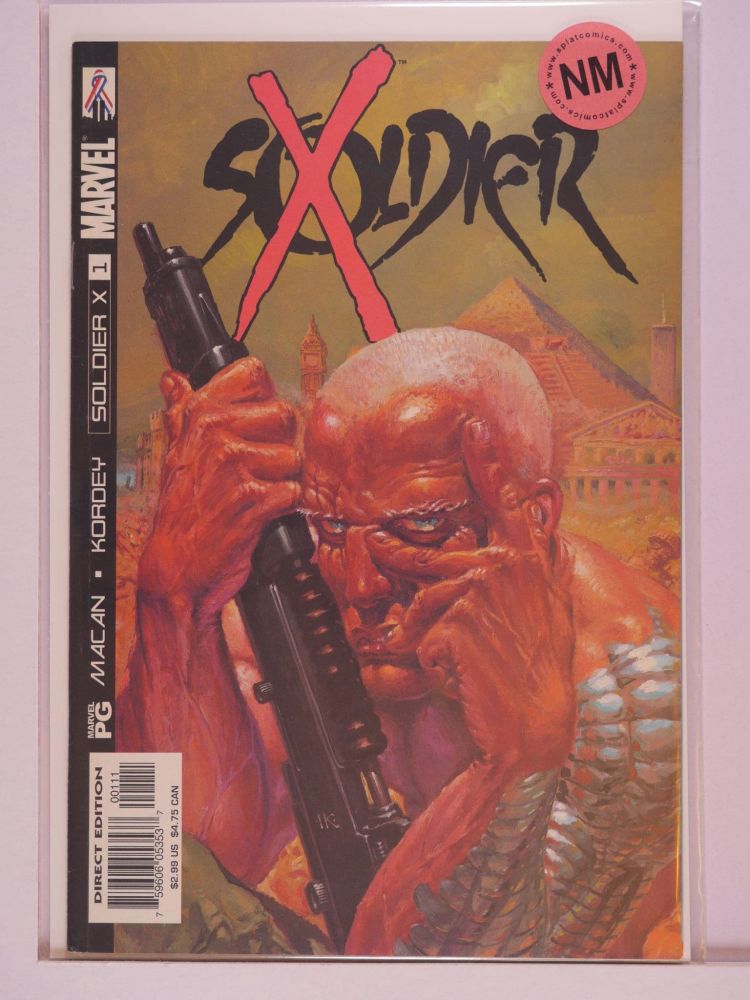 SOLDIER X (2002) Volume 1: # 0001 NM