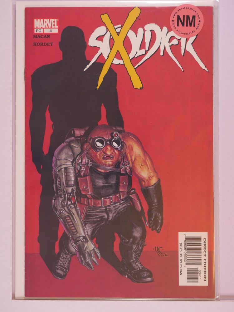 SOLDIER X (2002) Volume 1: # 0004 NM