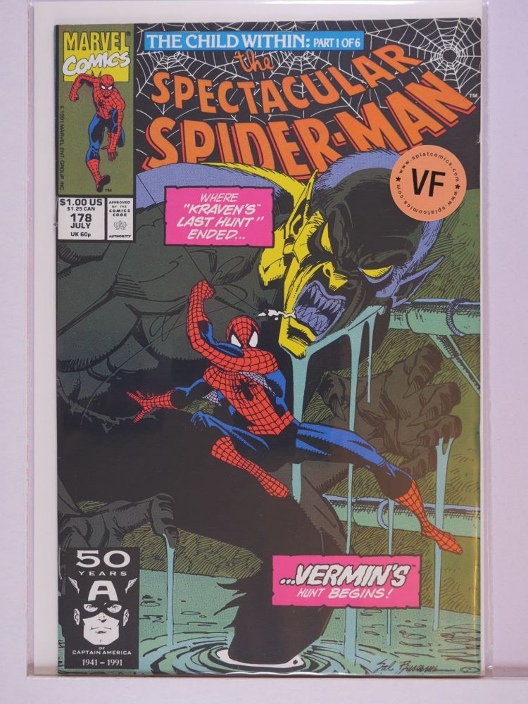 SPECTACULAR SPIDERMAN (1976) Volume 1: # 0178 VF