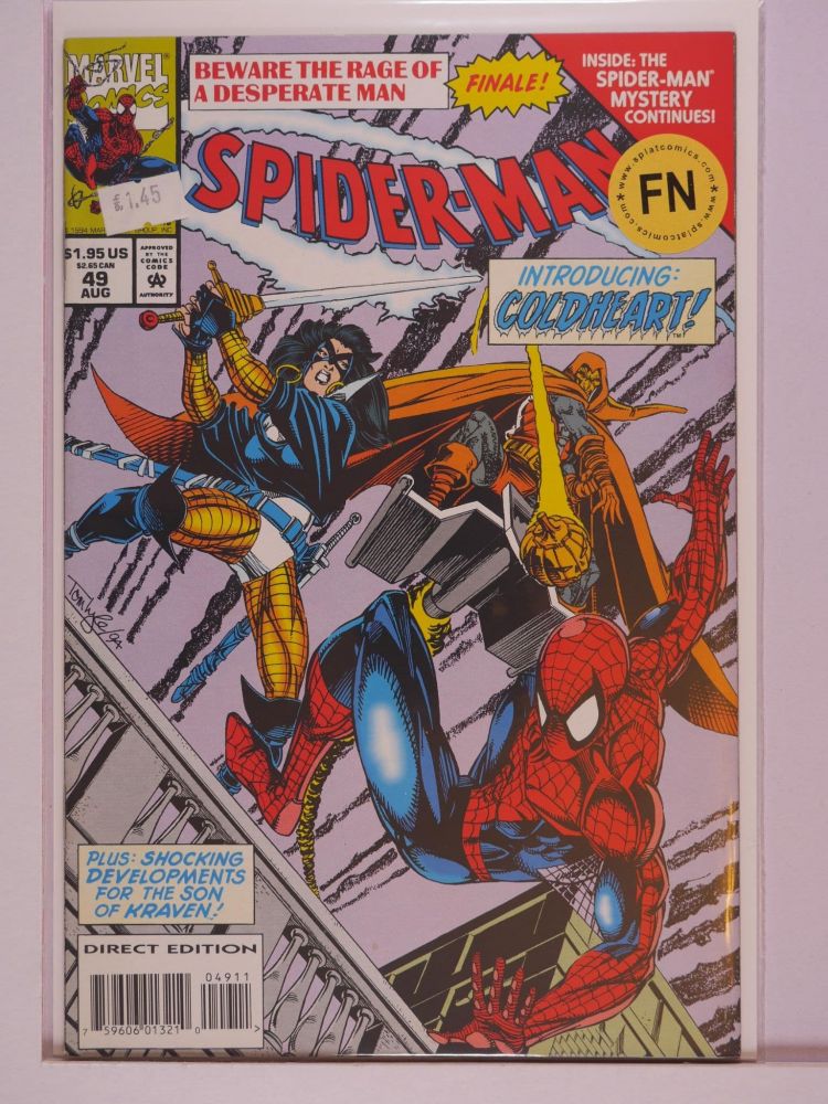 SPIDERMAN (1990) Volume 1: # 0049 FN