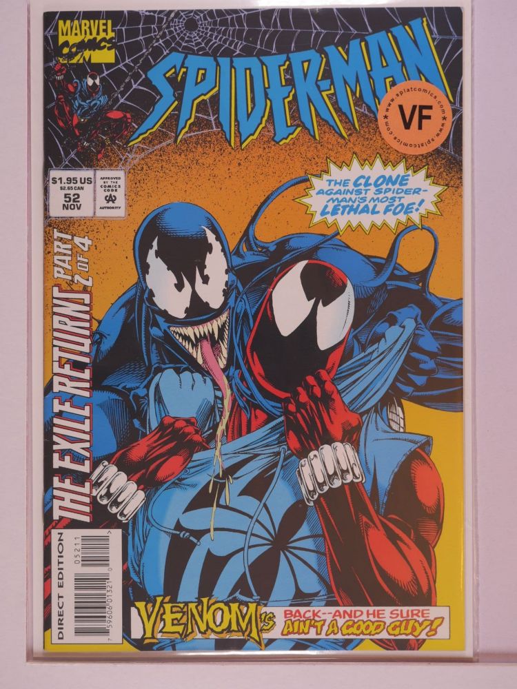 SPIDERMAN (1990) Volume 1: # 0052 VF