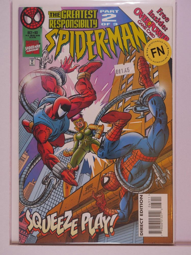 SPIDERMAN (1990) Volume 1: # 0063 FN