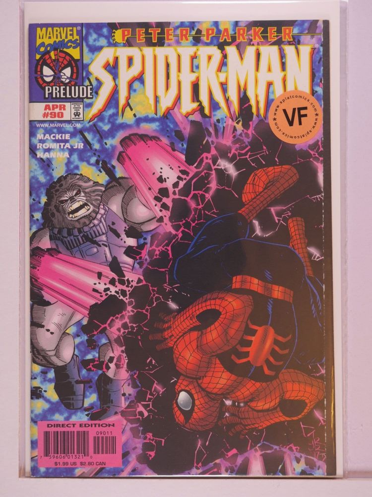 SPIDERMAN (1990) Volume 1: # 0090 VF