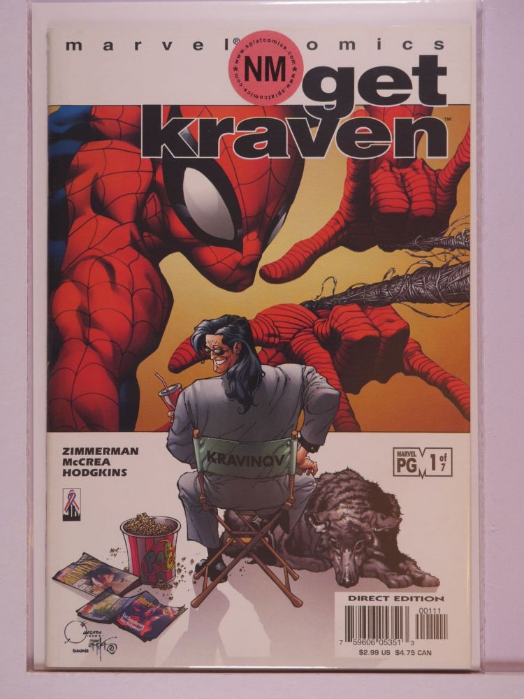 SPIDERMAN GET KRAVEN (2002) Volume 1: # 0001 NM