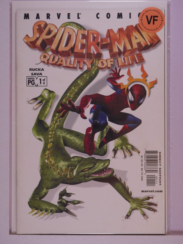 SPIDERMAN QUALITY OF LIFE (2002) Volume 1: # 0001 VF