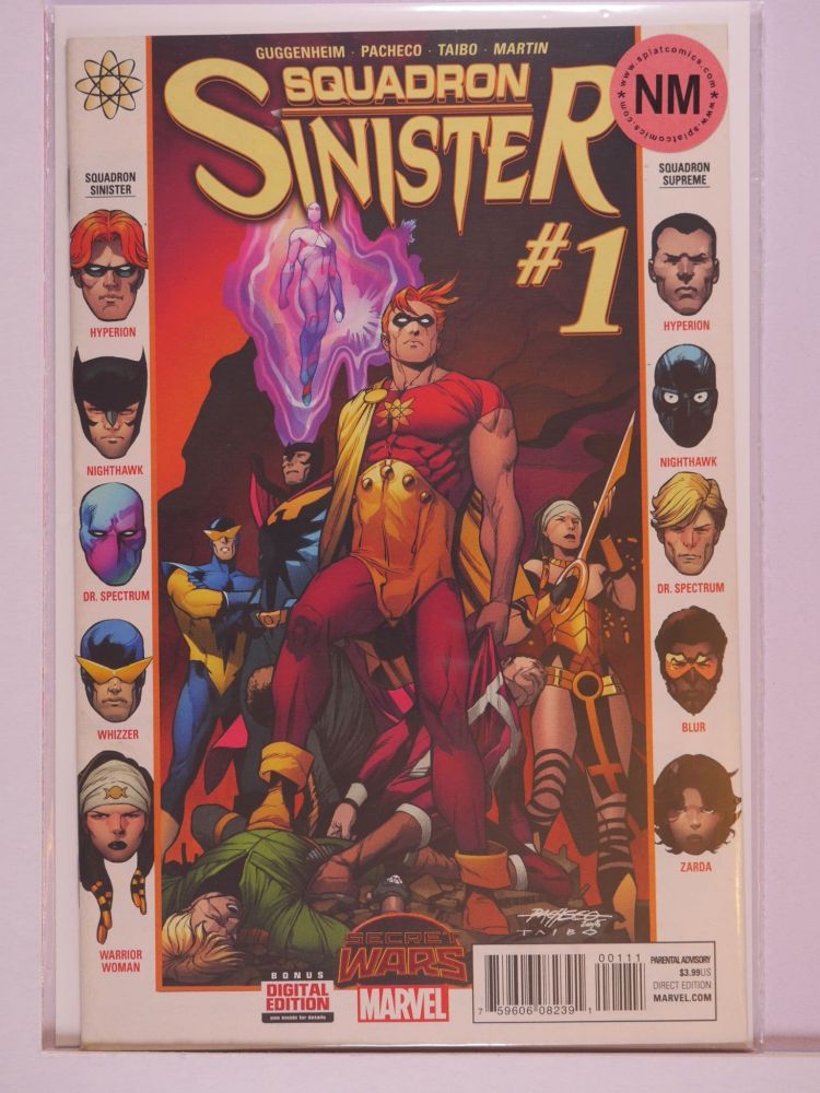 SQUADRON SINISTER (2015) Volume 1: # 0001 NM