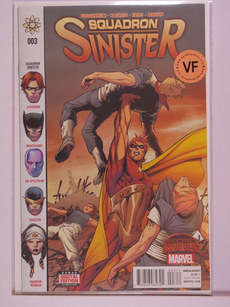 SQUADRON SINISTER (2015) Volume 1: # 0003 VF