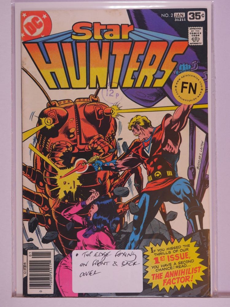 STAR HUNTERS (1977) Volume 1: # 0002 FN