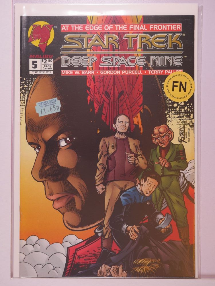 STAR TREK DEEP SPACE NINE (1993) Volume 1: # 0005 FN