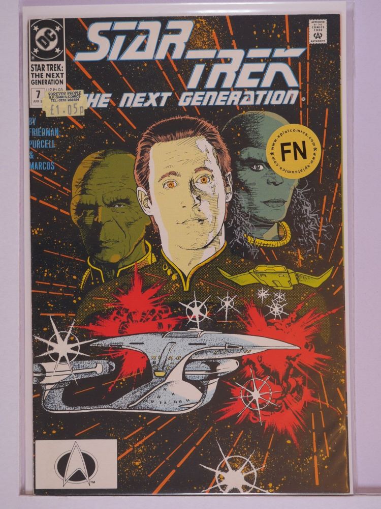 STAR TREK THE NEXT GENERATION (1989) Volume 2: # 0007 FN