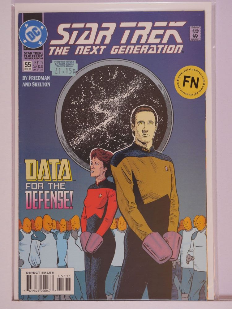 STAR TREK THE NEXT GENERATION (1989) Volume 2: # 0055 FN