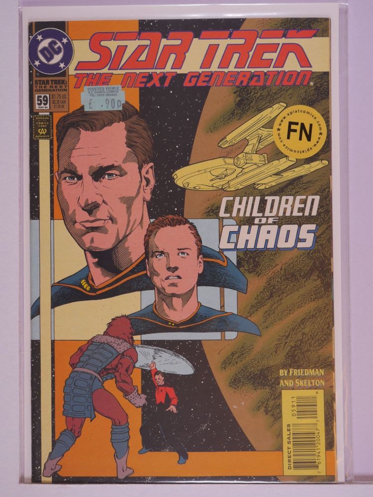 STAR TREK THE NEXT GENERATION (1989) Volume 2: # 0059 FN