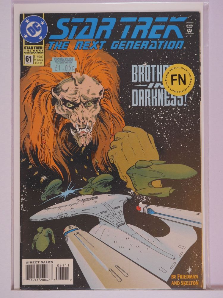 STAR TREK THE NEXT GENERATION (1989) Volume 2: # 0061 FN