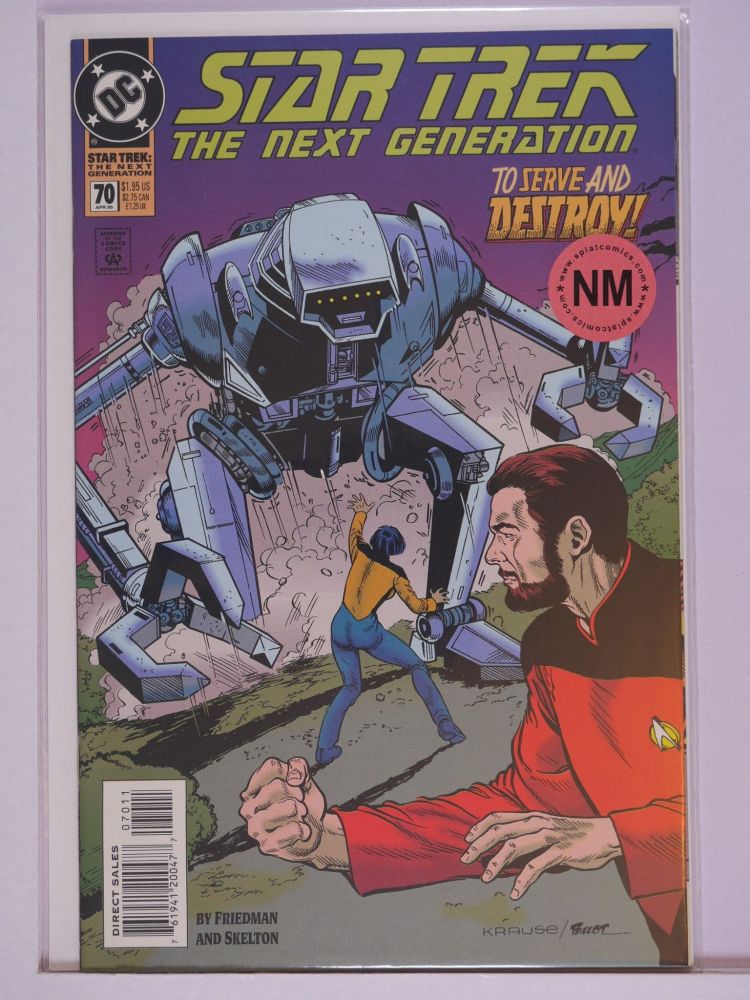 STAR TREK THE NEXT GENERATION (1989) Volume 2: # 0070 NM