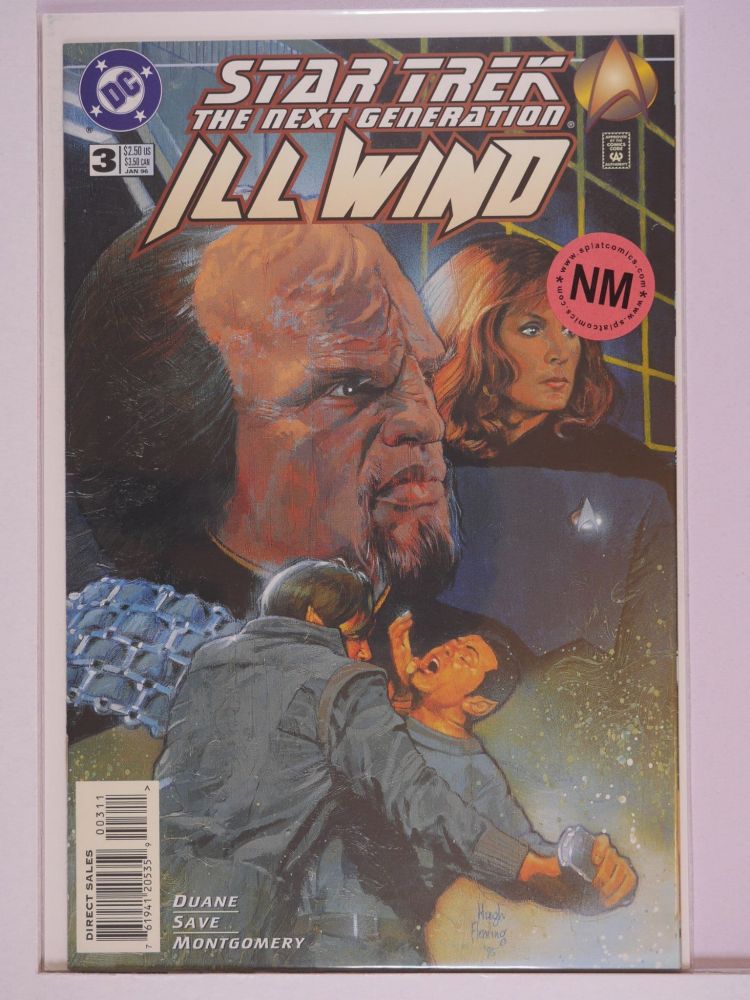 STAR TREK THE NEXT GENERATION ILL WIND (1995) Volume 1: # 0003 NM