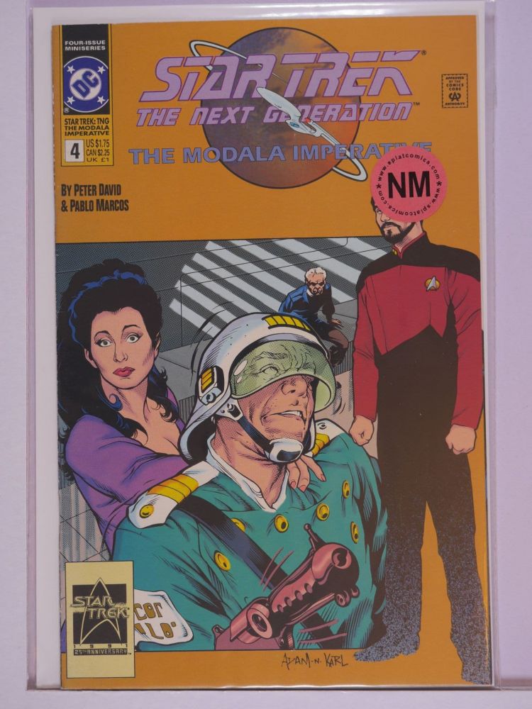 STAR TREK THE NEXT GENERATION THE MODALA IMPERATIVE (1994) Volume 1: # 0004 NM