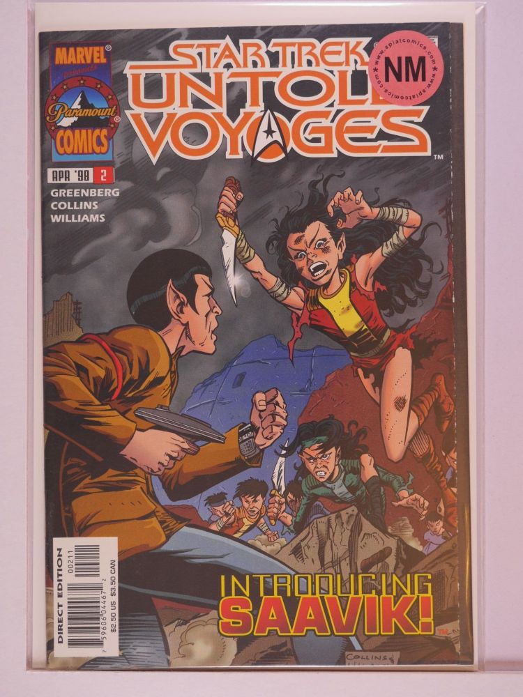 STAR TREK UNTOLD VOYAGES (1998) Volume 1: # 0002 NM