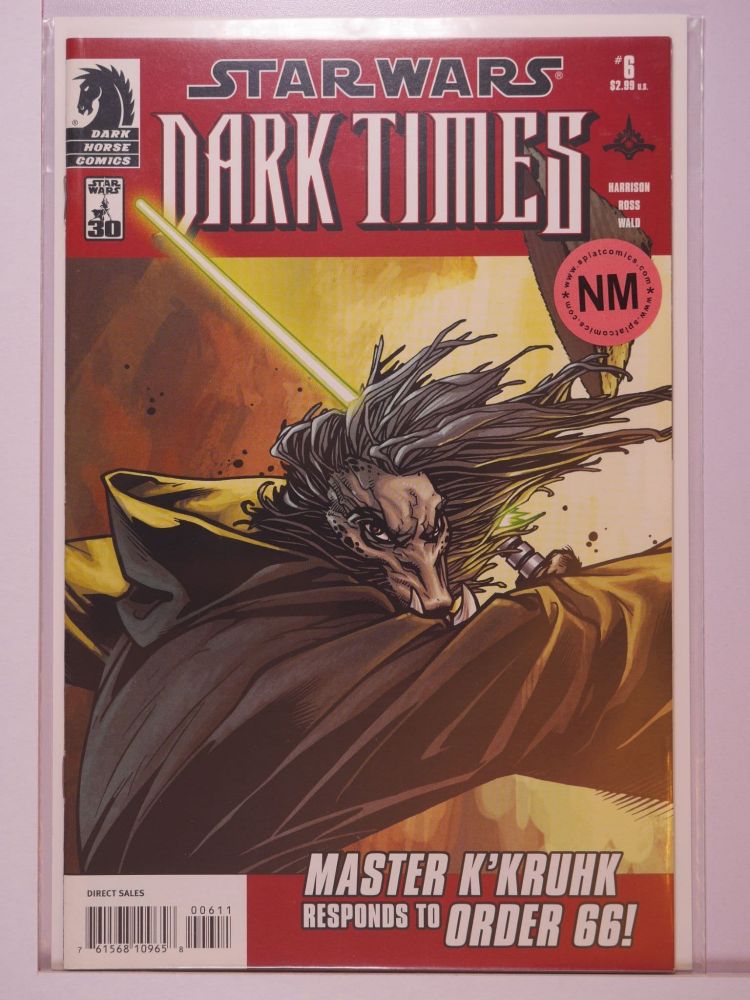 STAR WARS DARK TIMES (2006) Volume 1: # 0006 NM