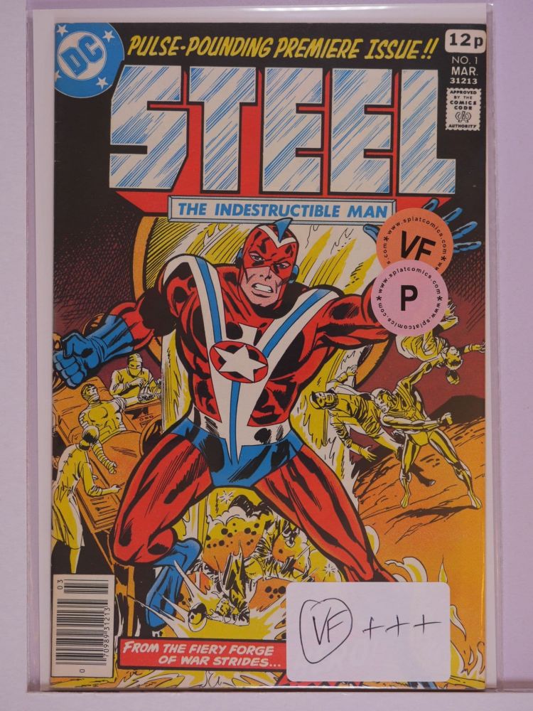 STEEL THE INDESTRUCTIBLE MAN (1978) Volume 1: # 0001 VF PENCE