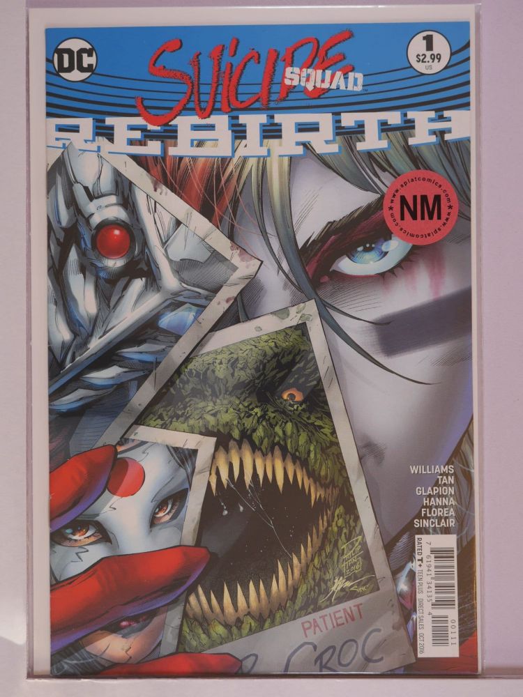 SUICIDE SQUAD REBIRTH (2016) Volume 1: # 0001 NM