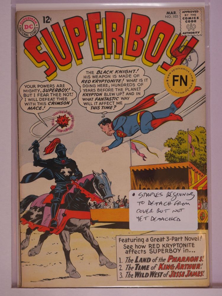 SUPERBOY (1949) Volume 1: # 0103 FN