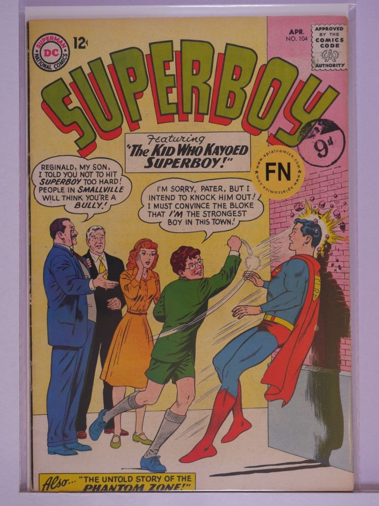 SUPERBOY (1949) Volume 1: # 0104 FN