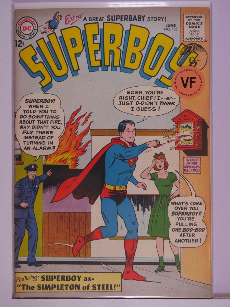 SUPERBOY (1949) Volume 1: # 0105 VF