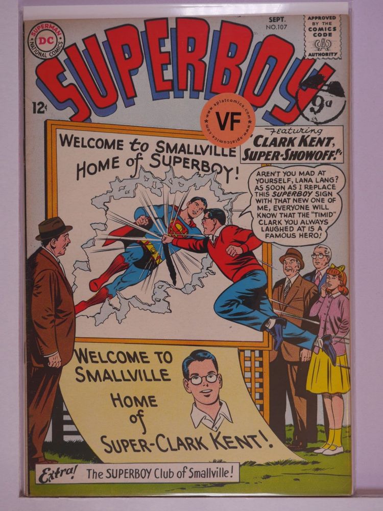 SUPERBOY (1949) Volume 1: # 0107 VF