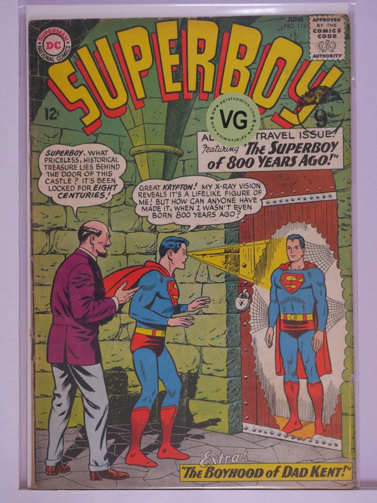 SUPERBOY (1949) Volume 1: # 0113 VG