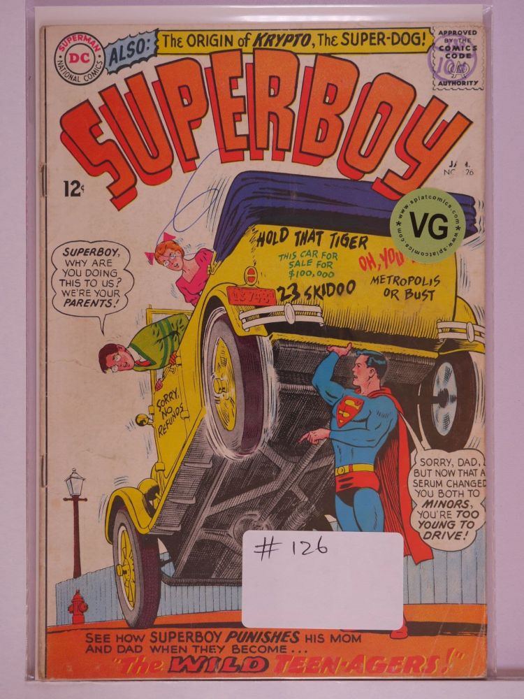 SUPERBOY (1949) Volume 1: # 0126 VG