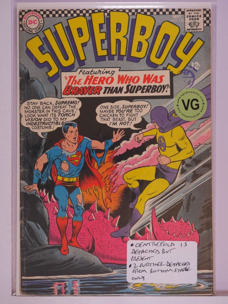 SUPERBOY (1949) Volume 1: # 0132 VG