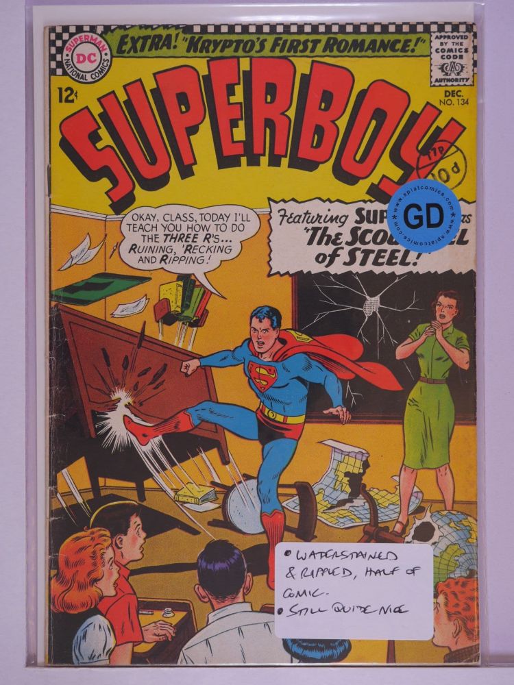 SUPERBOY (1949) Volume 1: # 0134 GD