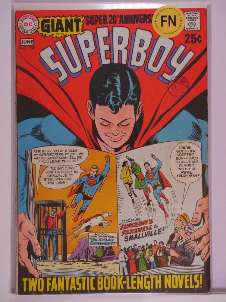 SUPERBOY (1949) Volume 1: # 0156 FN