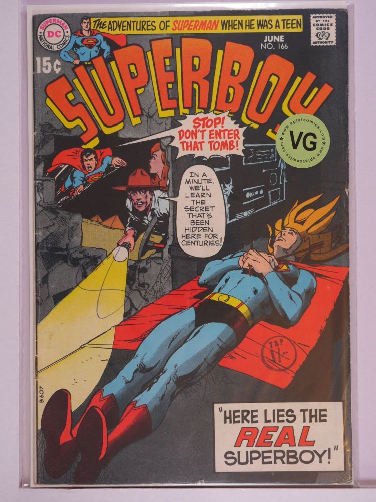 SUPERBOY (1949) Volume 1: # 0166 VG