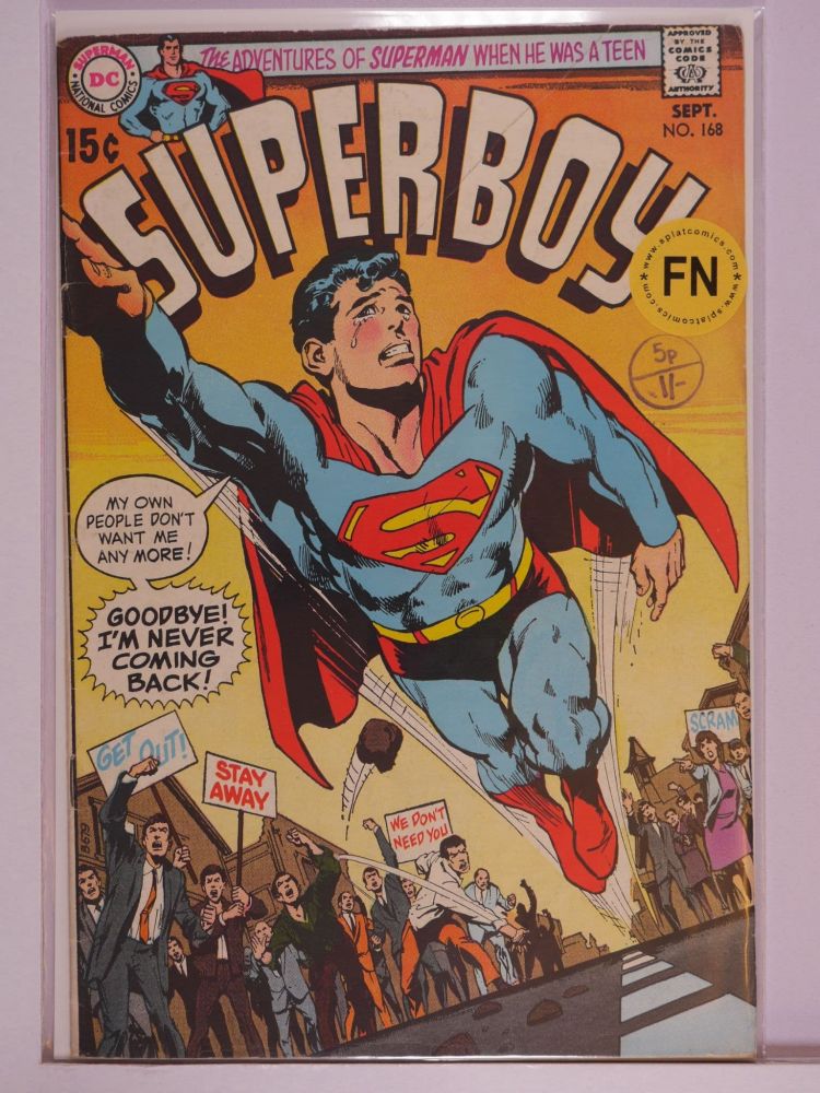 SUPERBOY (1949) Volume 1: # 0168 FN