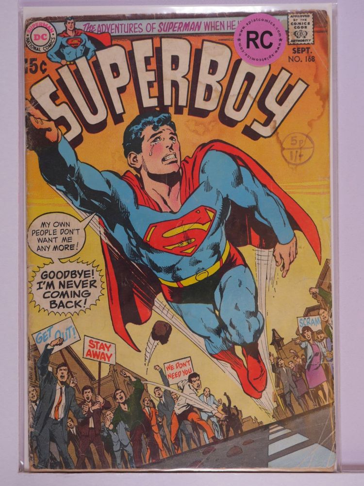 SUPERBOY (1949) Volume 1: # 0168 RC